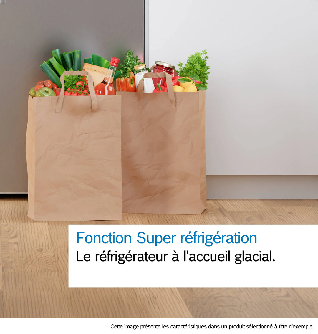 Réfrigérateur combiné BOSCH NoFrost KGN56XLEB