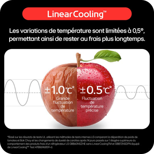 Réfrigérateur américain LG GMG860EPBE