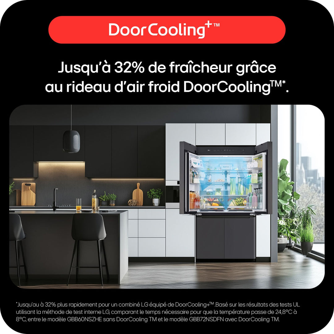 Réfrigérateur américain LG GMG860EPBE