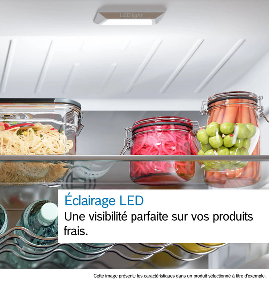 Réfrigérateur combiné BOSCH KGN49XWEA pose-libre 203 x 70 cm Blanc — photo produit
