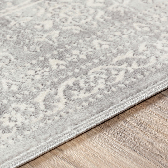 Tapis Vintage Oriental Blanc/Gris Ottawa