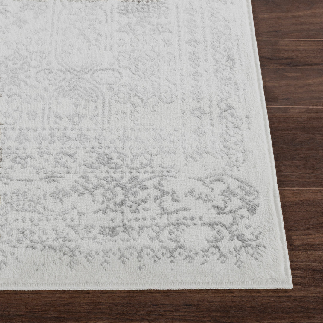 Tapis Vintage Oriental Ivoire/Gris Ottawa