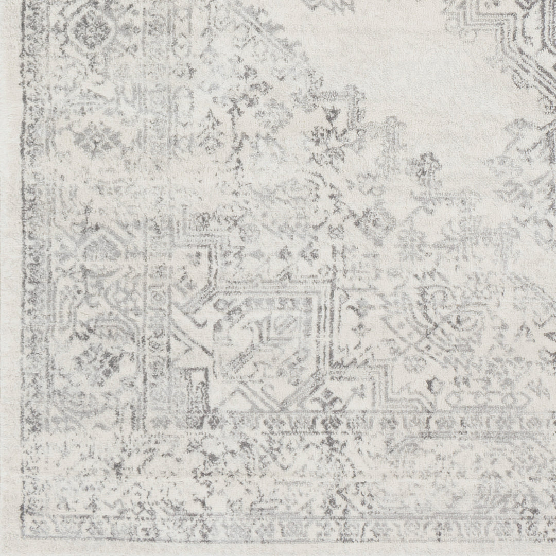 Tapis Vintage Oriental Blanc/Gris Kota