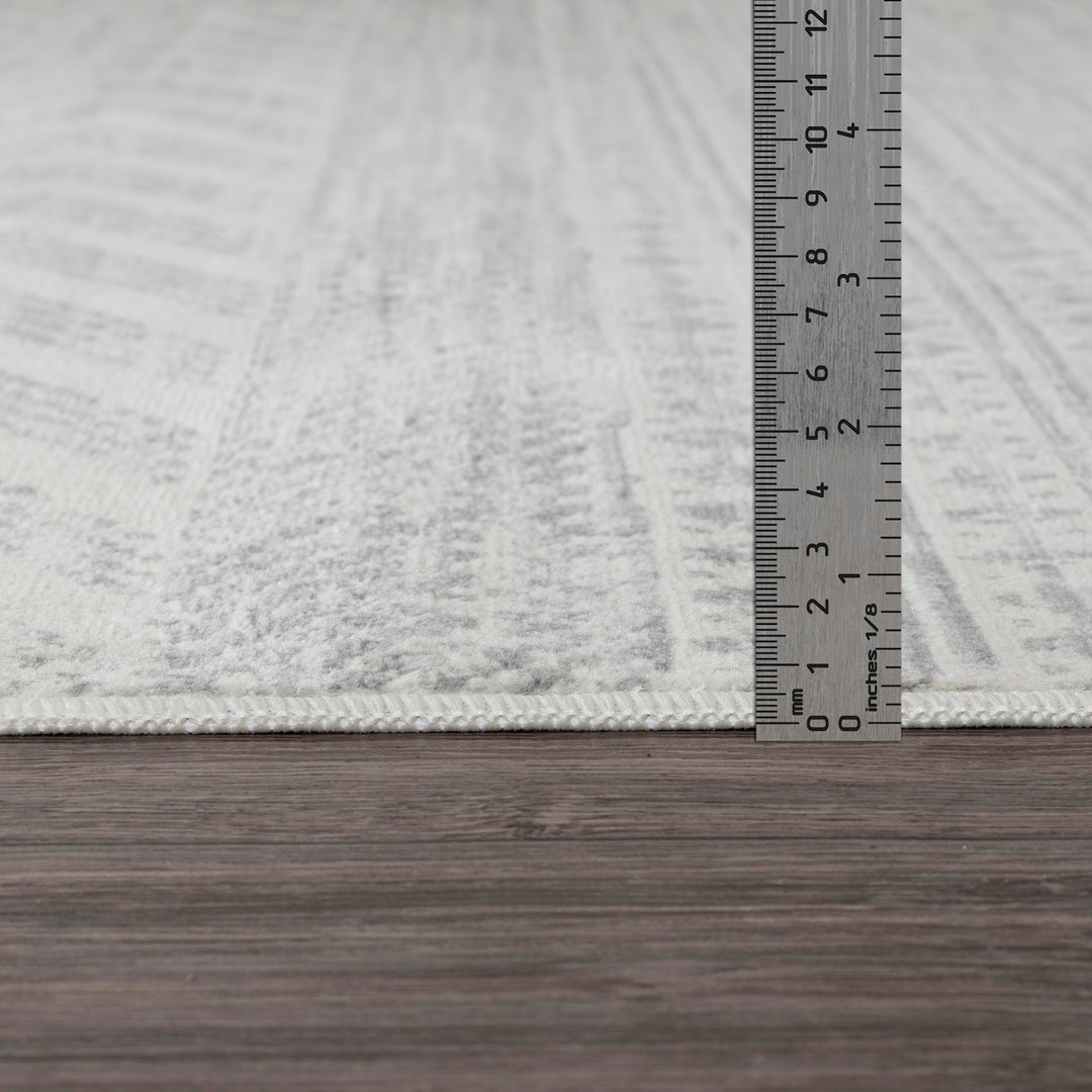 Tapis Scandinave Bohème Gris Mykonos