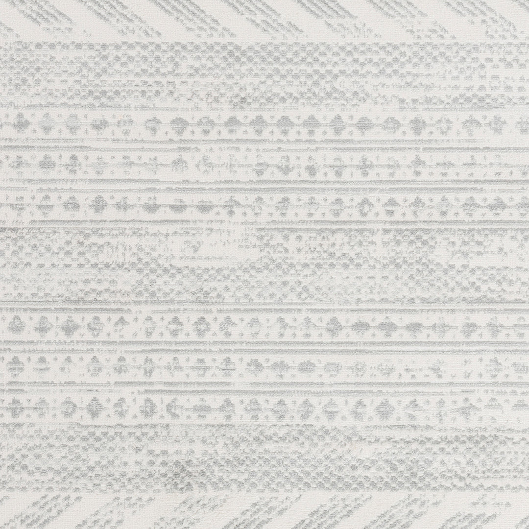 Tapis de Couloir Scandinave Bohème Gris Mykonos