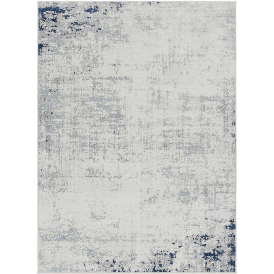 Tapis Abstrait Utrecht Moderne Gris/Bleu 160x215cm