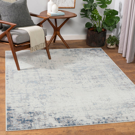 Tapis Abstrait Utrecht Moderne Gris/Bleu 160x215cm