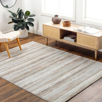 Tapis de Couloir Scandinave Moderne Brun/Vert Dusel