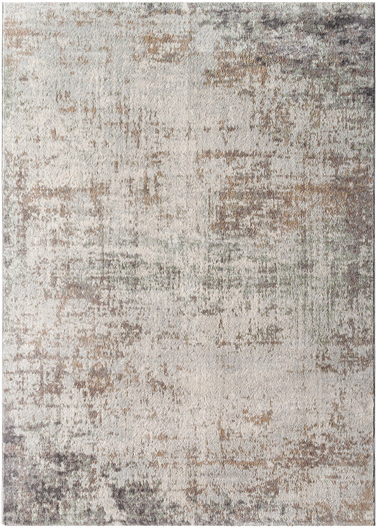 Tapis Abstrait Utrecht Moderne Gris/Brun