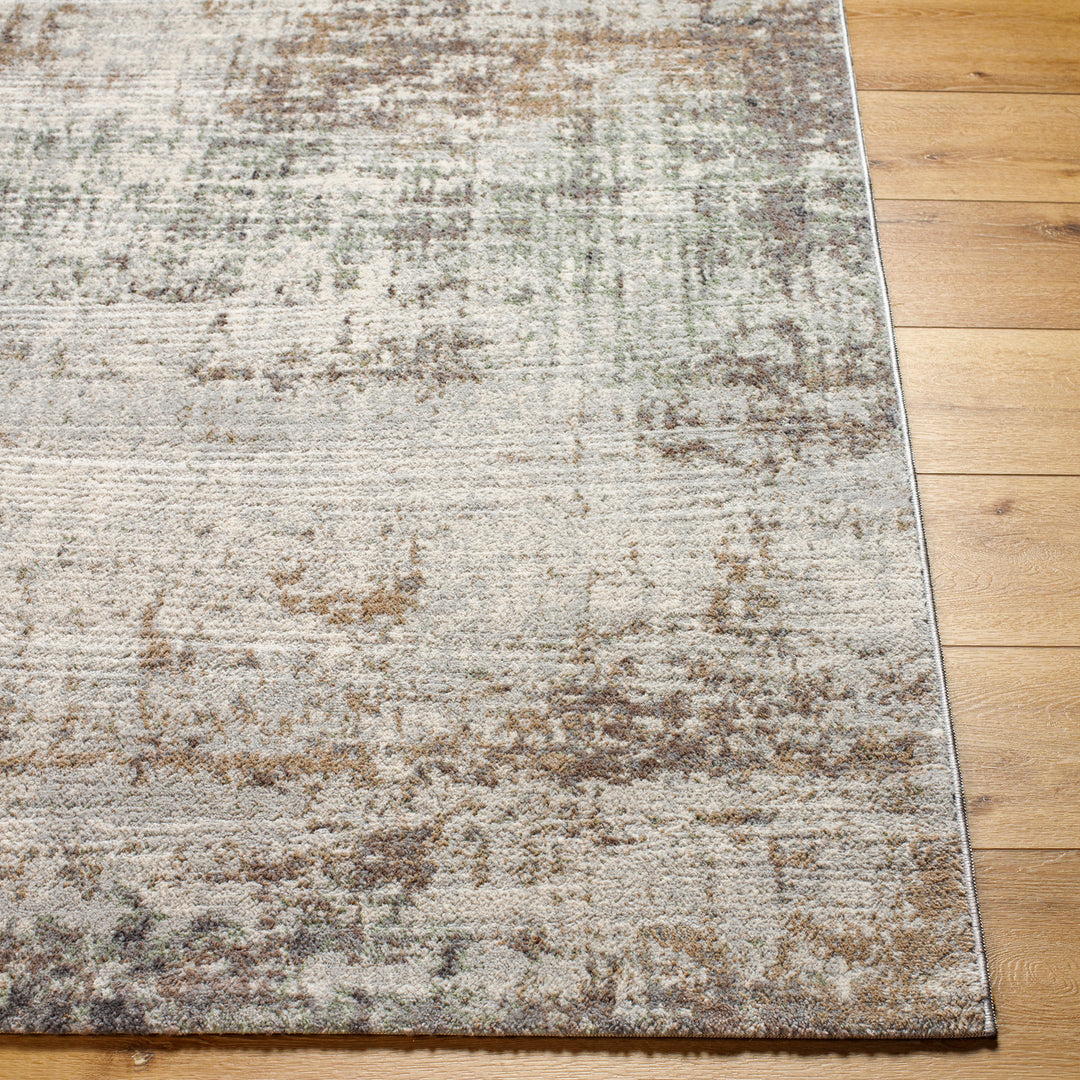 Tapis Abstrait Utrecht Moderne Gris/Brun