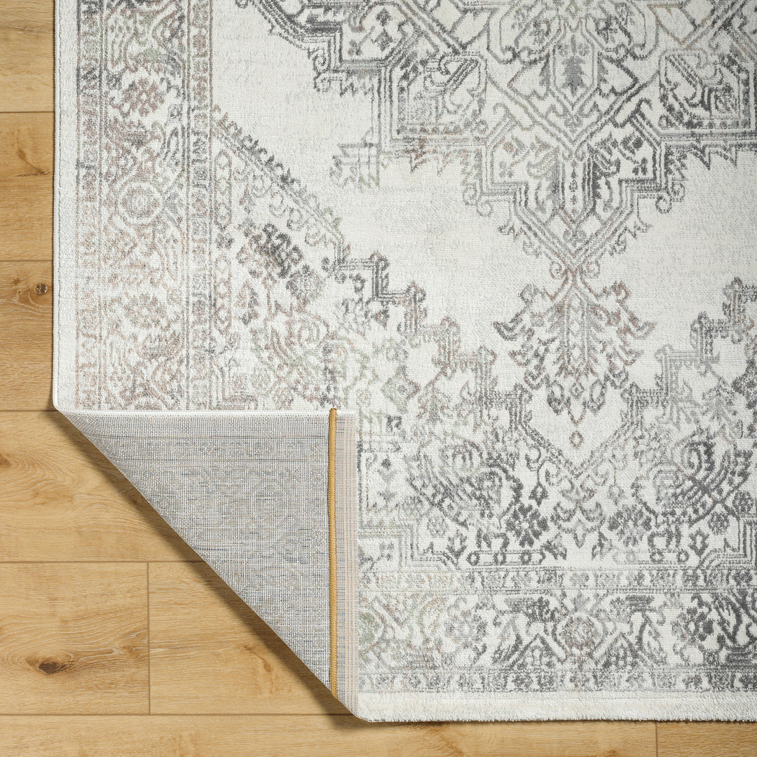 Tapis de Couloir Vintage Oriental Gris/Brun Kota