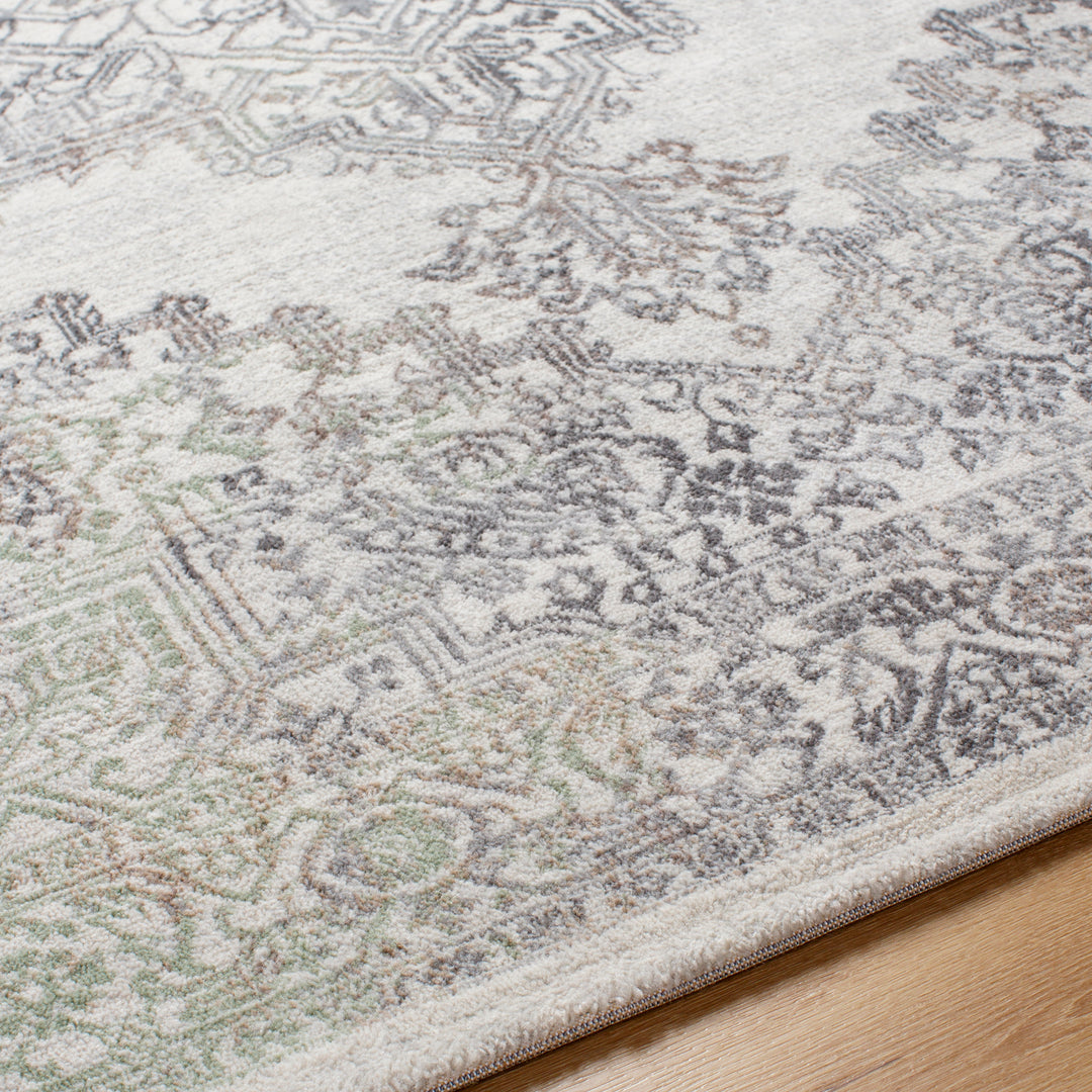 Tapis de Couloir Vintage Oriental Gris/Brun Kota
