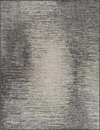 BONG Tapis d'Extérieur/Intérieur Ivoire/Gris 160x213