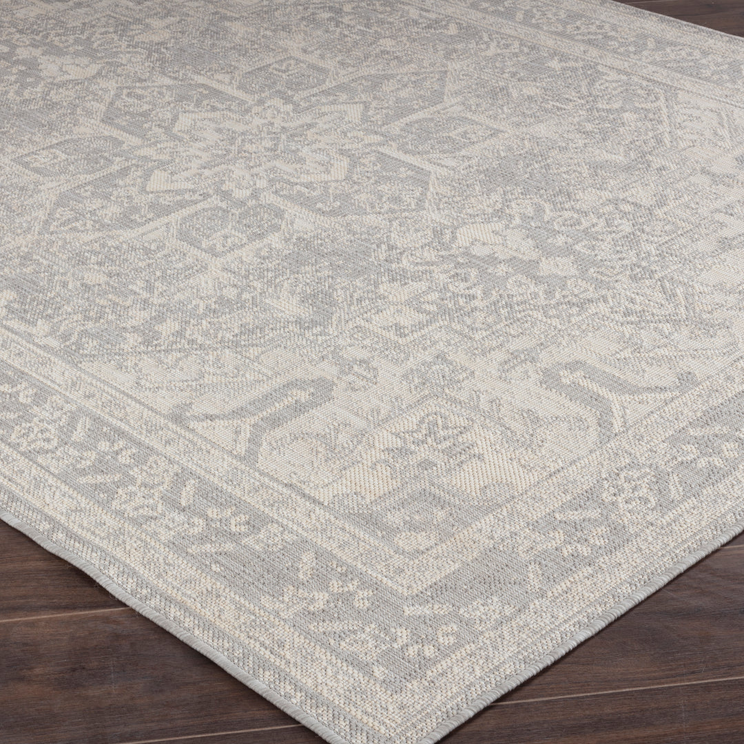BALLARAT Tapis d'Extérieur/Intérieur Gris/Ivoire 160x213
