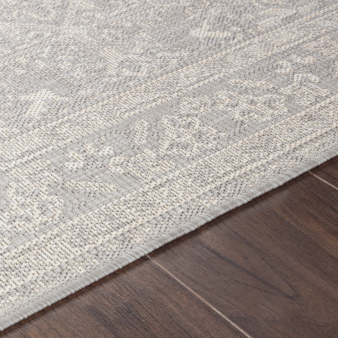 BALLARAT Tapis d'Extérieur/Intérieur Gris/Ivoire 160x213