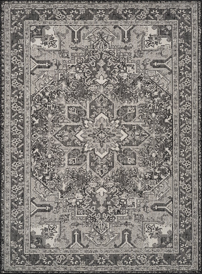 Tapis d'Extérieur/Intérieur Gris/Ivoire  Ballarat
