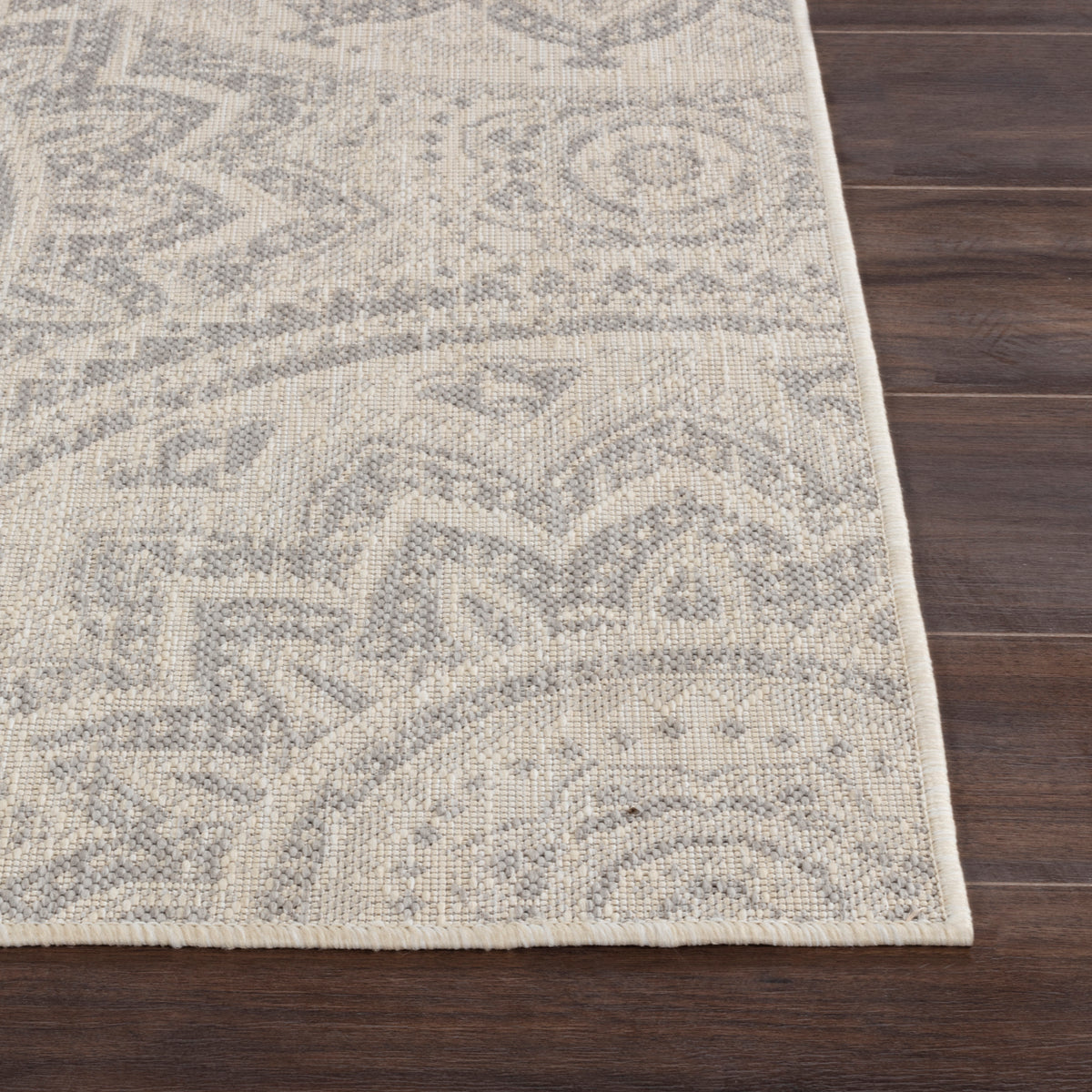 Tapis d'Extérieur/Intérieur Gris/Ivoire 3 Bendigo