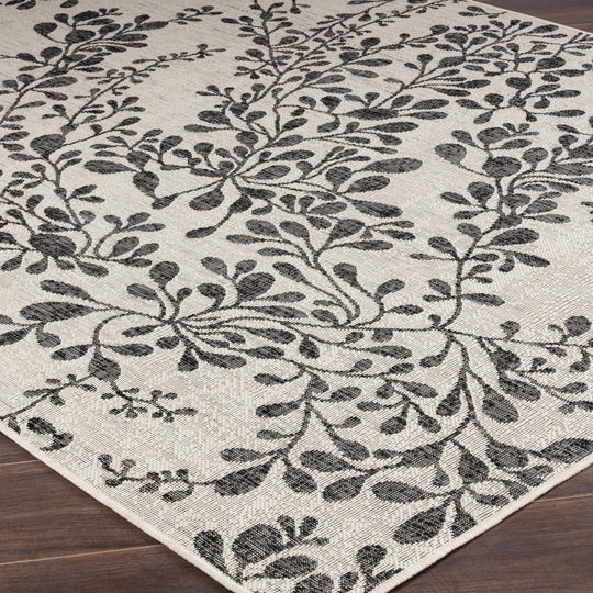 HASSELT Tapis d'Extérieur/Intérieur Ivoire/Gris 120x170