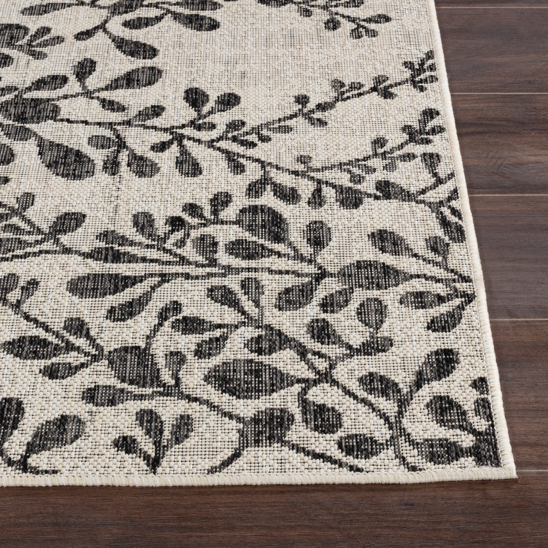 HASSELT Tapis d'Extérieur/Intérieur Ivoire/Gris 160x213