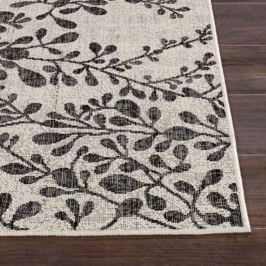 HASSELT Tapis d'Extérieur/Intérieur Ivoire/Gris 120x170