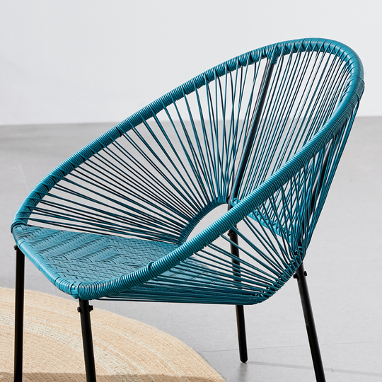 chaise 3  acapulco bleu