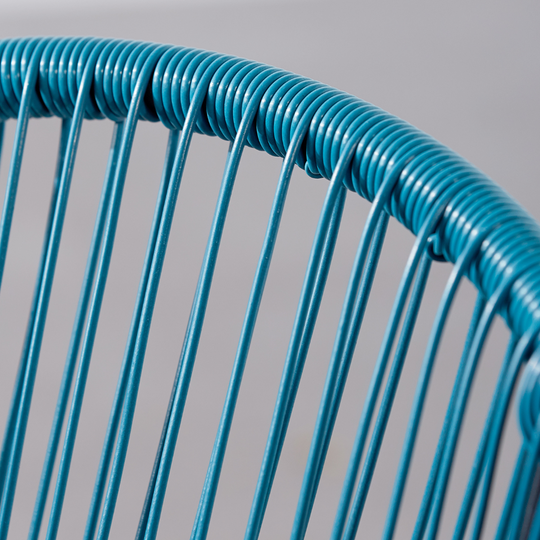 zoom chaise acapulco bleu
