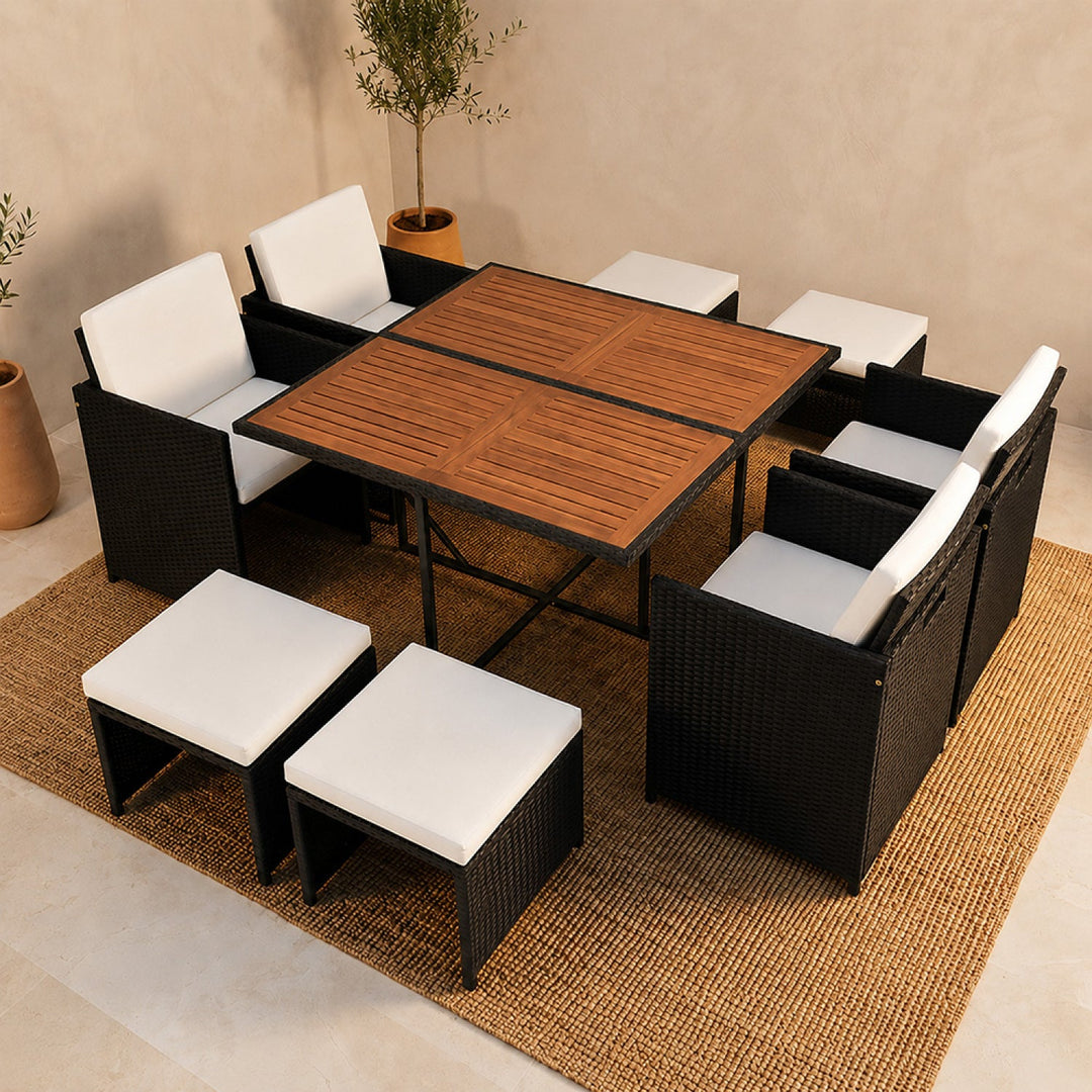salon-jardin-encastrable-8-places-resine-tressee-marron et beige-toledo-ambiance-3-concept-usine