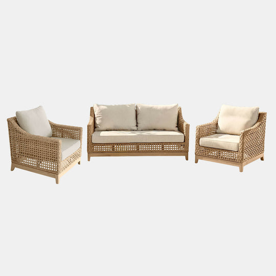 Salon de jardin LOBERON Isolara beige jamais utilisé — photo produit
