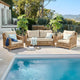 Salon de jardin LOBERON Isolara beige jamais utilisé — photo produit