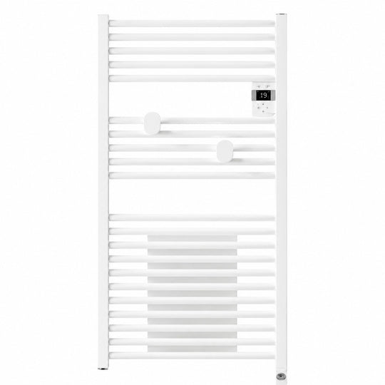 Sèche-serviettes connecté Riva 5 avec soufflerie 1500W Blanc brillant - THERMOR