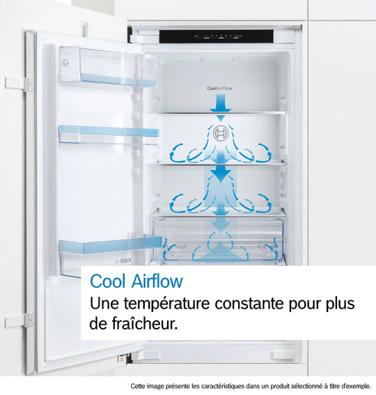 Réfrigérateur intégrable BOSCH KIR41VFE0 Série 4 122cm — photo produit