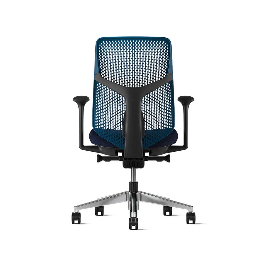 Siège de bureau HERMAN MILLER Verus à dossier Triflex Bleu
