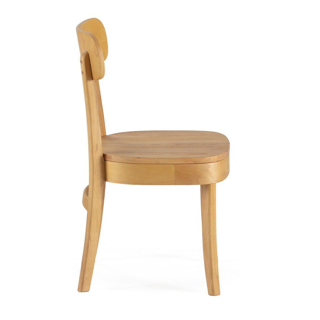 Lot de 2 chaises sillas bois