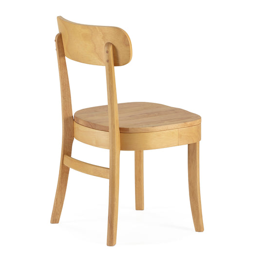 Lot de 2 chaises sillas bois