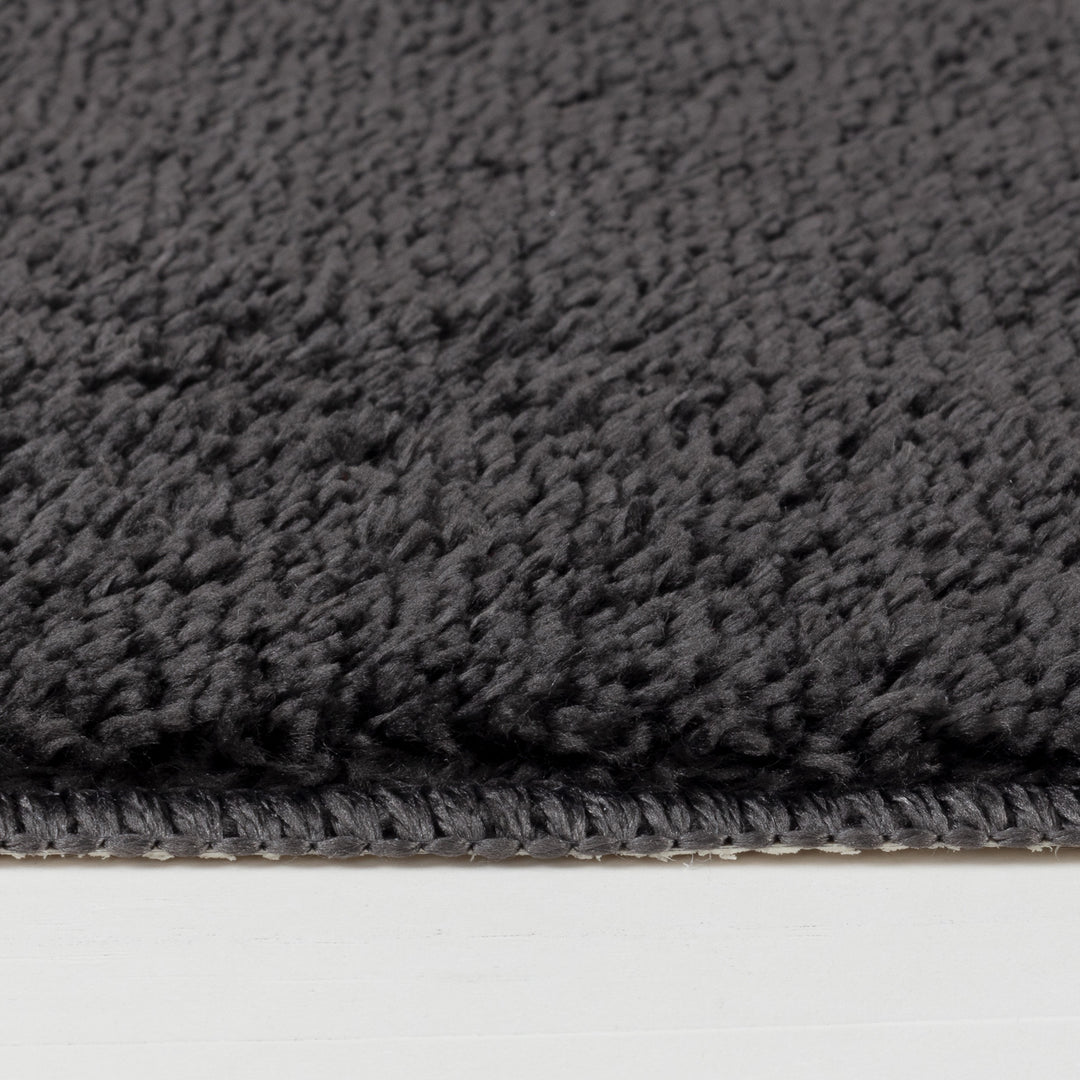 Tapis de Salle de Bain Lavable Antidérapant Gris Cocoa
