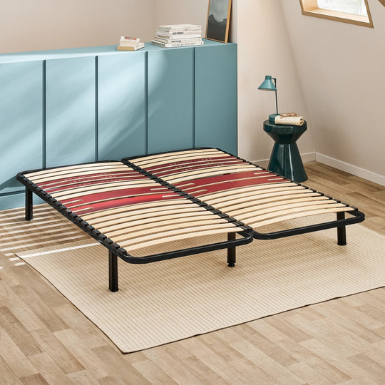Sommier cadre à lattes BULTEX Morphologique 2x80x200cm