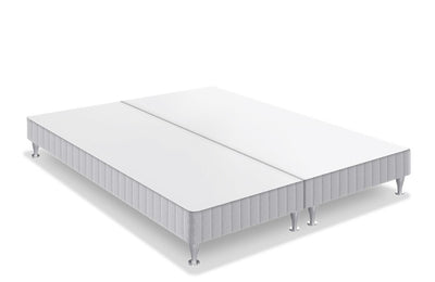 Sommier tapissier SIMMONS 160x200cm (2x80x200cm) à lattes + pieds