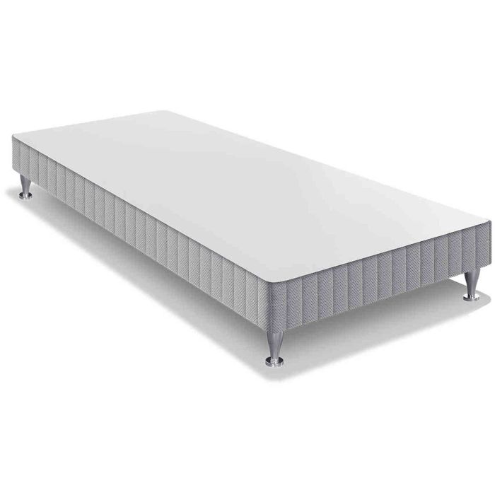 Sommier tapissier SIMMONS 160x200cm (2x80x200cm) à lattes + pieds