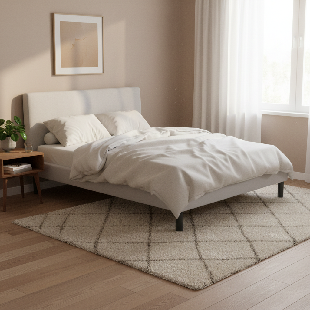 Sommier tapissier EPEDA Noyer 140x190cm