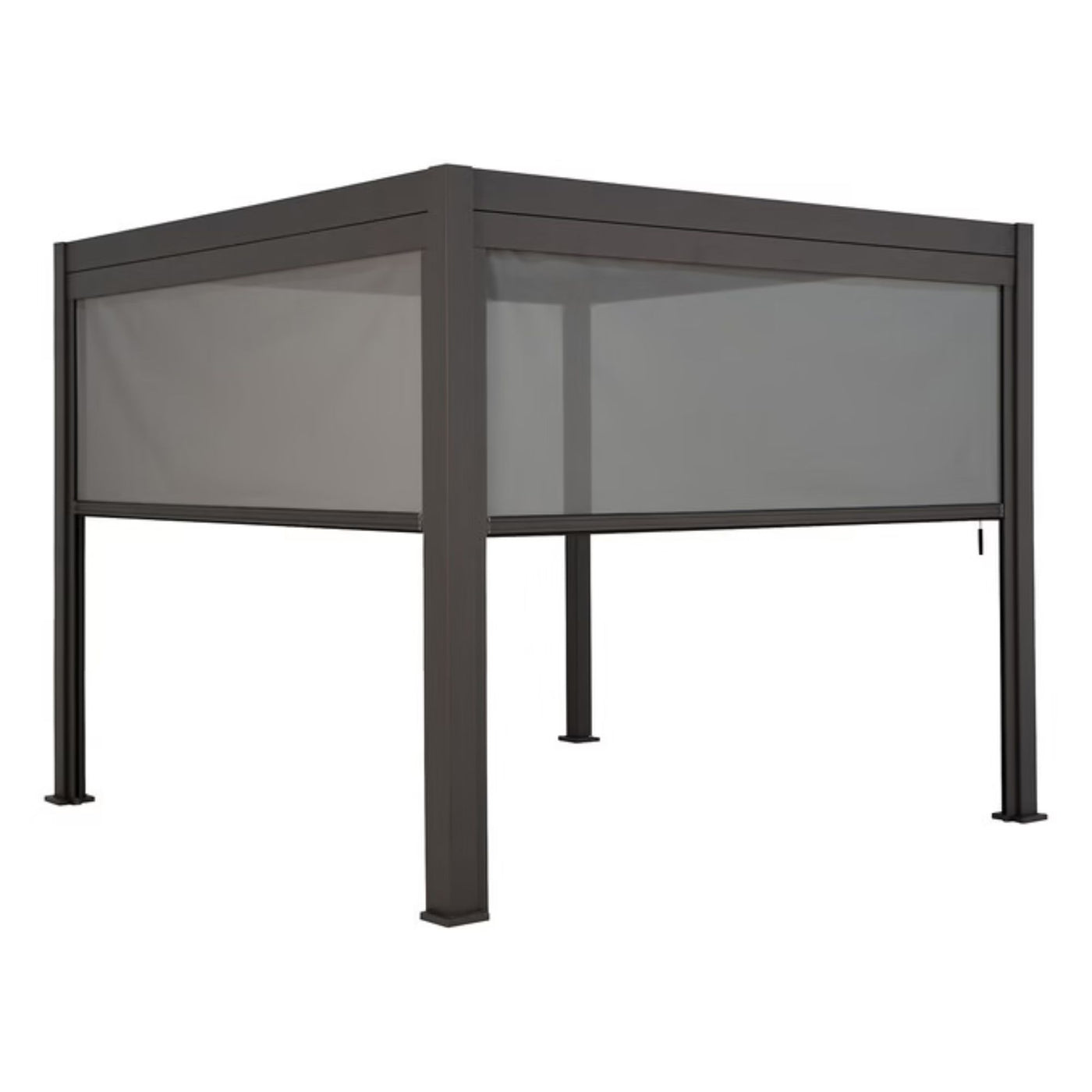 Store pour pergola bioclimatique HESPERIDE Evora Ardoise
