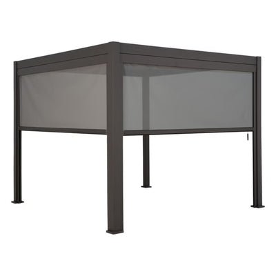 Store pour pergola bioclimatique HESPERIDE Evora Ardoise