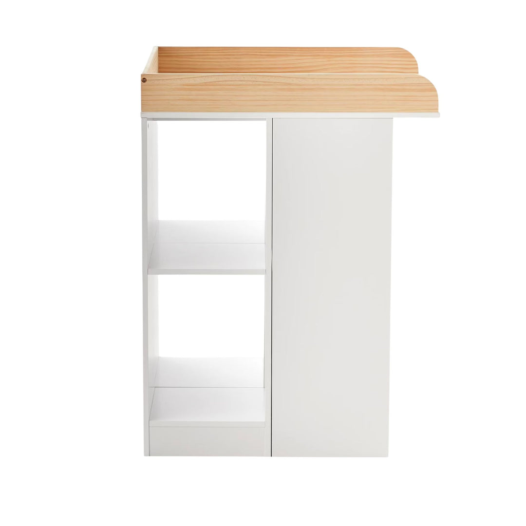 Table à langer VERTBAUDET Eclipse transformable blanche