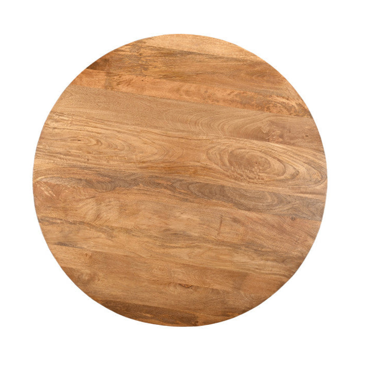 Table à manger DRAWER Wood 4 personnes ronde en bois ø120cm