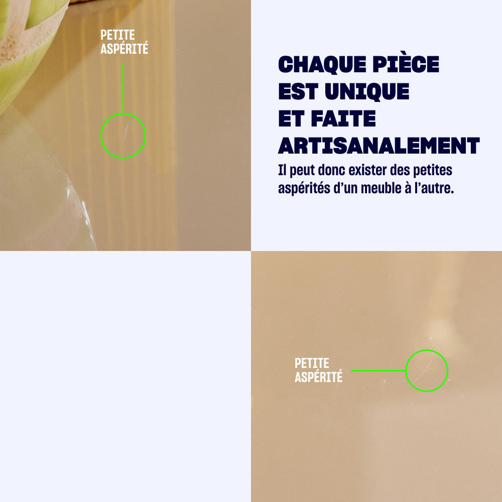 Table à manger DRAWER Glossi 6 personnes ovale en bois laqué