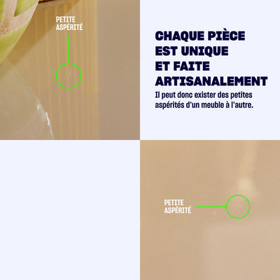 Table à manger DRAWER Glossi 6 personnes ovale en bois laqué