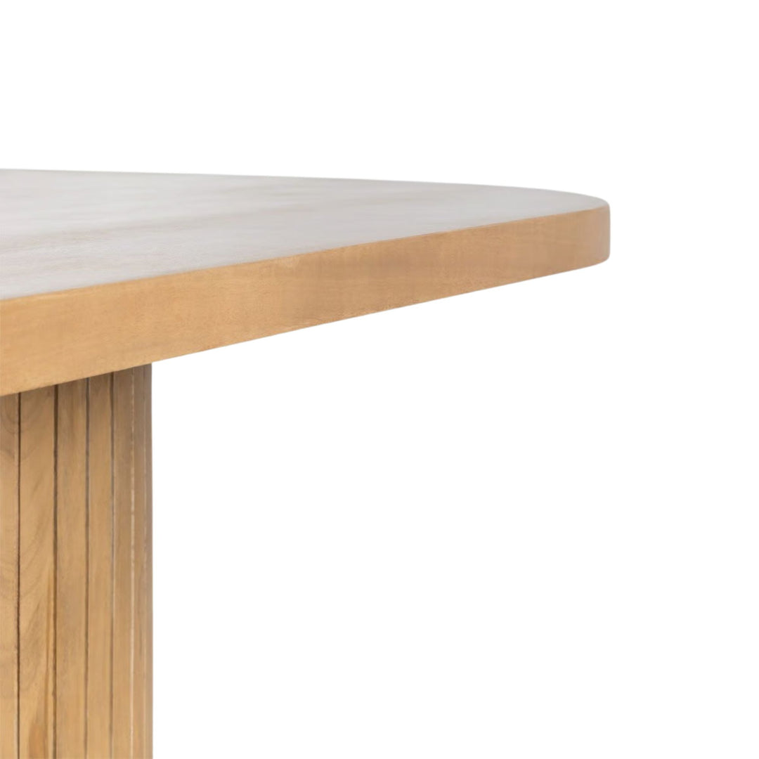 Table à manger SKLUM Analis ovale en bois de manguier 240cm