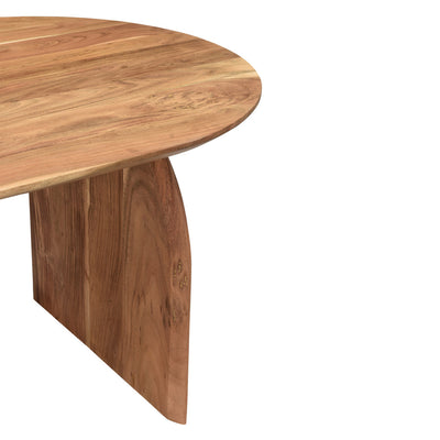 Table à manger Malang 8 personnes en bois massif d'acacia DRAWER