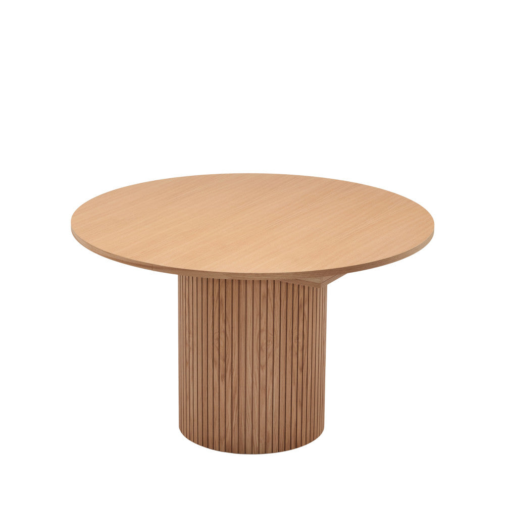 TOSCANA Table à manger extensible 4 à 6 personnes en bois ø120