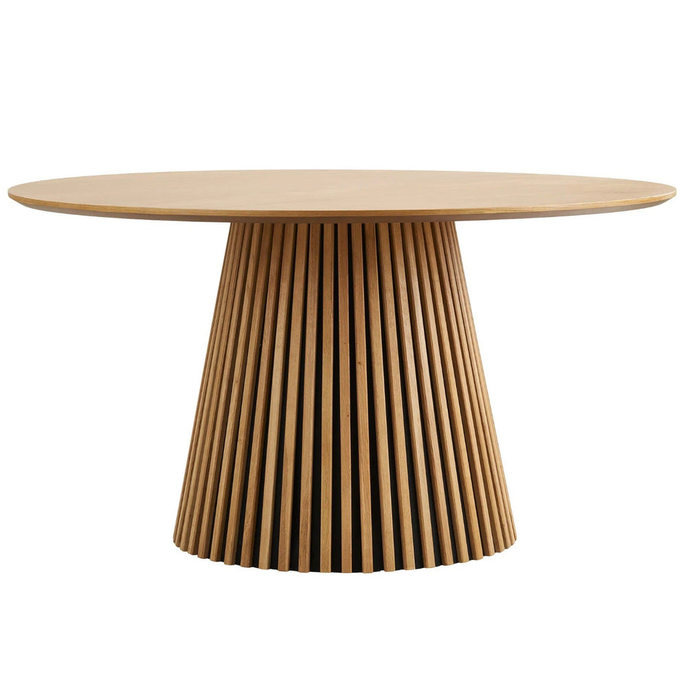 Table à manger HOUSENORDIC Osaka en chêne plaqué ø140cm