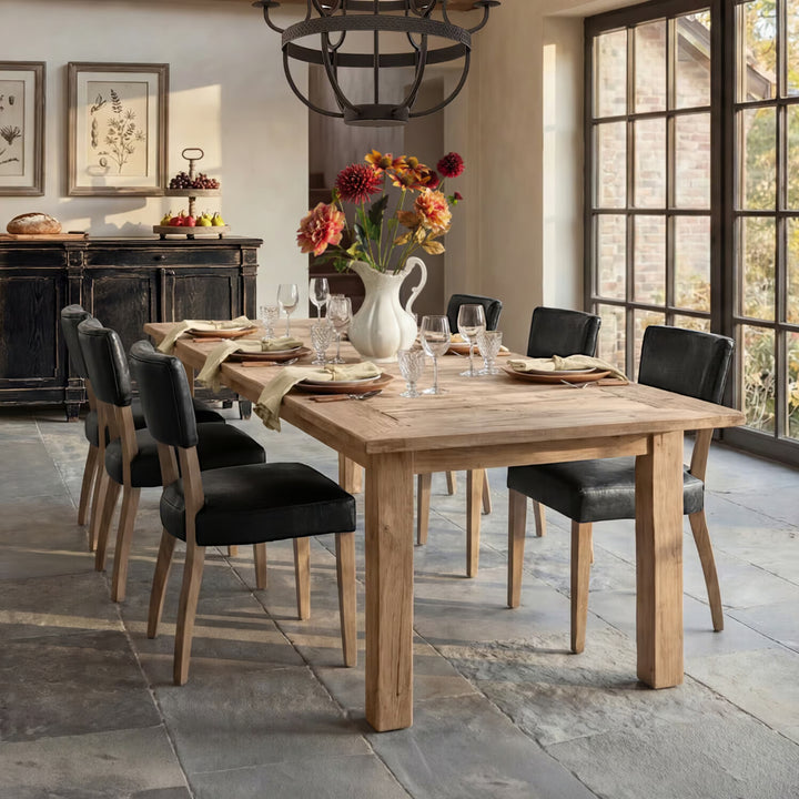 Table à manger LOBERON Amherst en bois massif